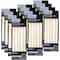 12 Packs: 15 ct. (180 total) Basic Elements™ 10" Ivory Taper Candles by Ashland®